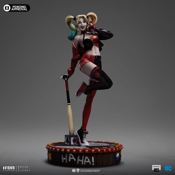DC Comics beeldje 1/10 Art Scale Harley Quinn (Gotham City Sirens) 22 cm