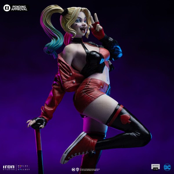 DC Comics beeldje 1/10 Art Scale Harley Quinn (Gotham City Sirens) 22 cm