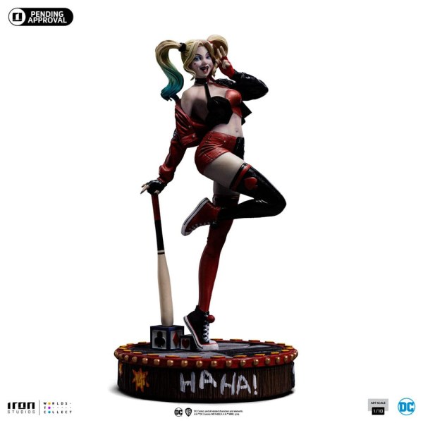 DC Comics beeldje 1/10 Art Scale Harley Quinn (Gotham City Sirens) 22 cm