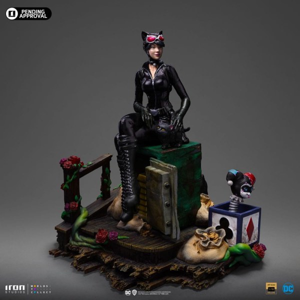 DC Comics beeldje 1/10 Deluxe Art Scale Catwoman (Gotham City Sirens) 21 cm