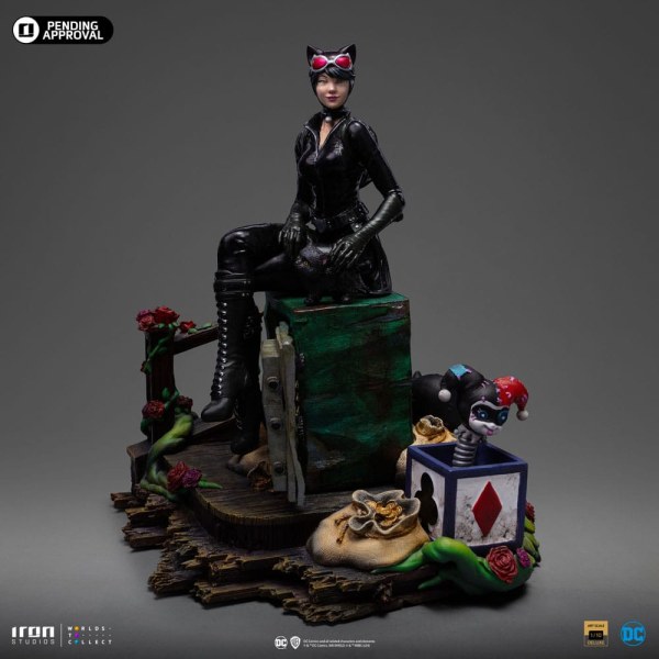 DC Comics beeldje 1/10 Deluxe Art Scale Catwoman (Gotham City Sirens) 21 cm