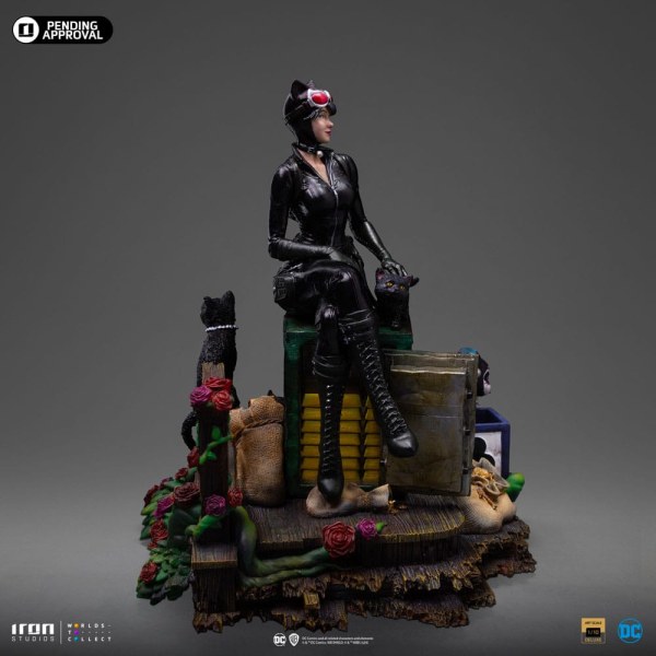 DC Comics beeldje 1/10 Deluxe Art Scale Catwoman (Gotham City Sirens) 21 cm