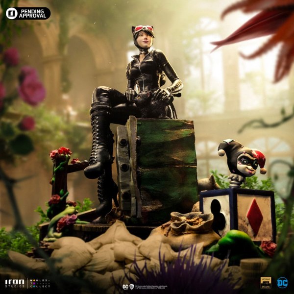 DC Comics beeldje 1/10 Deluxe Art Scale Catwoman (Gotham City Sirens) 21 cm