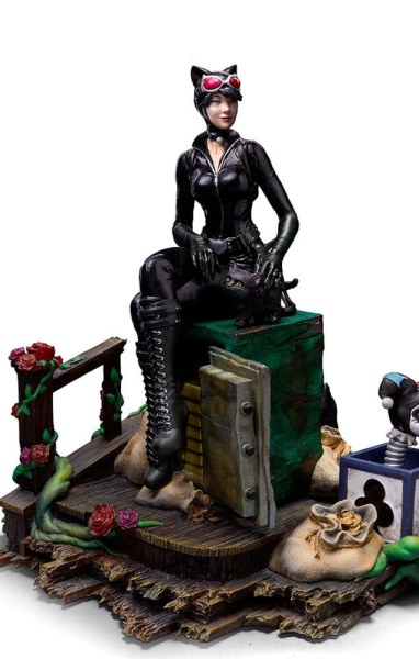 DC Comics beeldje 1/10 Deluxe Art Scale Catwoman (Gotham City Sirens) 21 cm