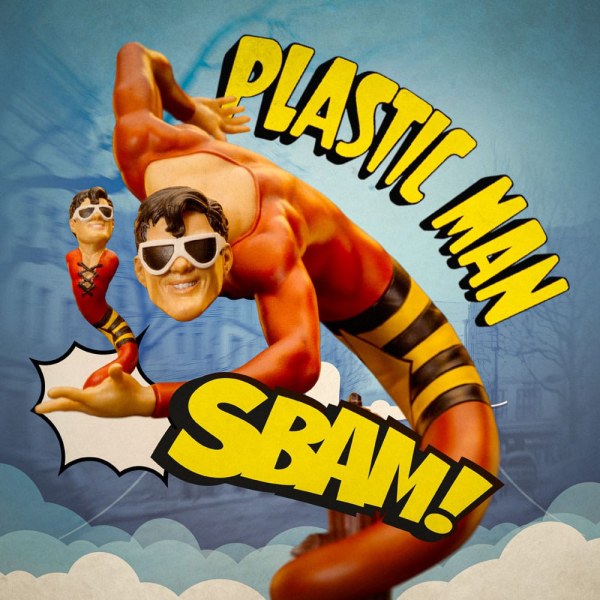 DC Comics beeldje 1/10 Art Scale Plastic Man 16 cm