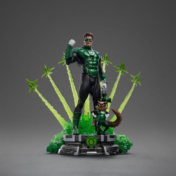 DC Comics Beeldje Deluxe Art Scale 1/10 Green Lantern Unleashed 24 cm