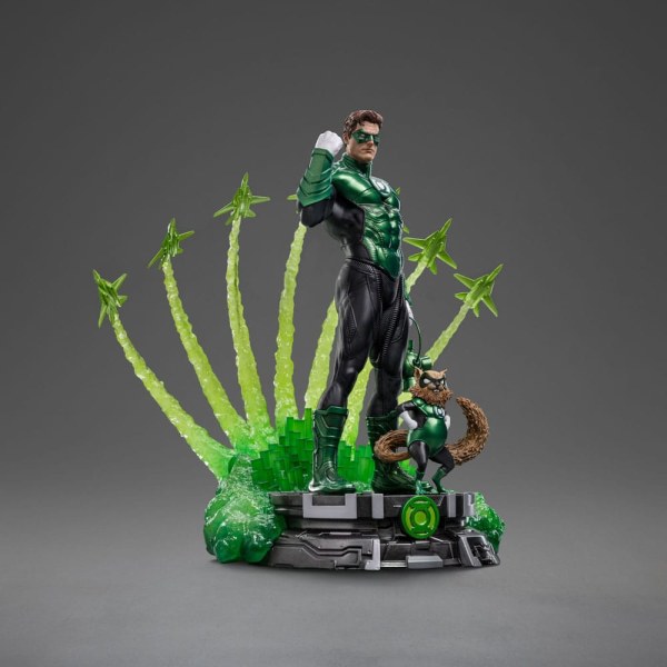 DC Comics Beeldje Deluxe Art Scale 1/10 Green Lantern Unleashed 24 cm