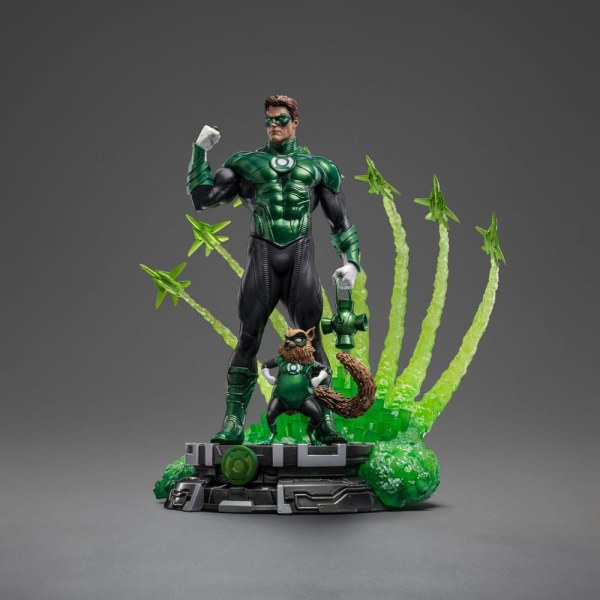 DC Comics Beeldje Deluxe Art Scale 1/10 Green Lantern Unleashed 24 cm