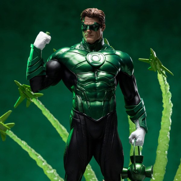 DC Comics Beeldje Deluxe Art Scale 1/10 Green Lantern Unleashed 24 cm