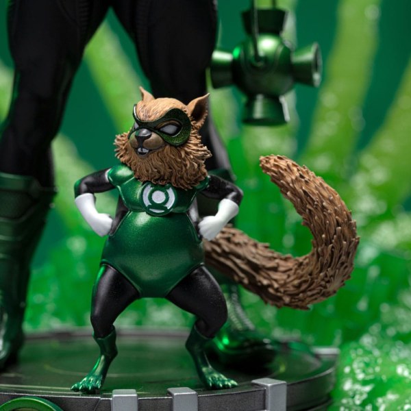 DC Comics Beeldje Deluxe Art Scale 1/10 Green Lantern Unleashed 24 cm