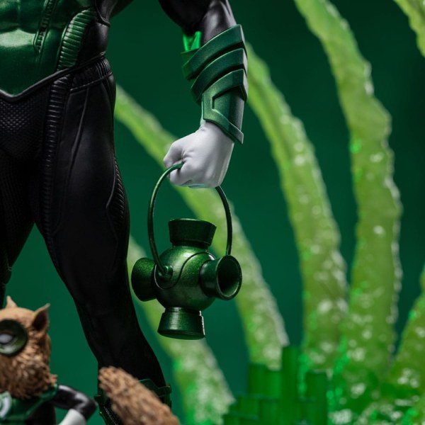 DC Comics Beeldje Deluxe Art Scale 1/10 Green Lantern Unleashed 24 cm