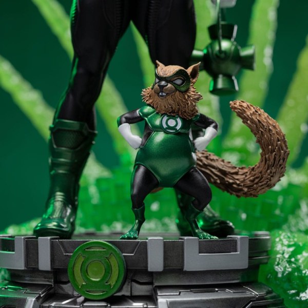 DC Comics Beeldje Deluxe Art Scale 1/10 Green Lantern Unleashed 24 cm