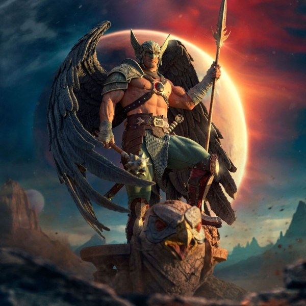 DC Comics beeldje 1/10 Art Scale Hawkman 10th Anniversary 29 cm