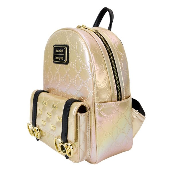 Hello Kitty 50th Anniversary by Loungefly rugzak Mini Metallic Goud