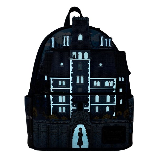 Woensdag door Loungefly tasje Mini Nevermore Academy