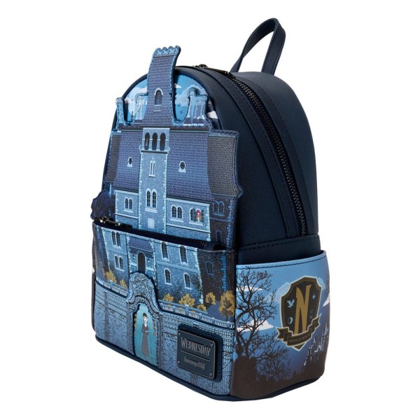 Woensdag door Loungefly tasje Mini Nevermore Academy