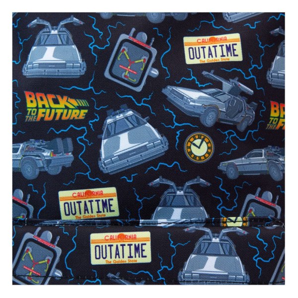 Universal by Loungefly rugzak Nylon Full-Size Back to the Future 40-jarig jubileum