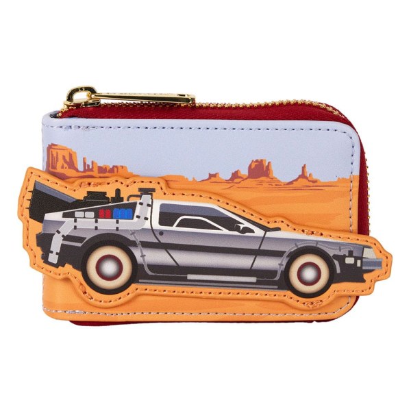 Universal by Loungefly Back to the Future 40th Anniversary Delorean portemonnee