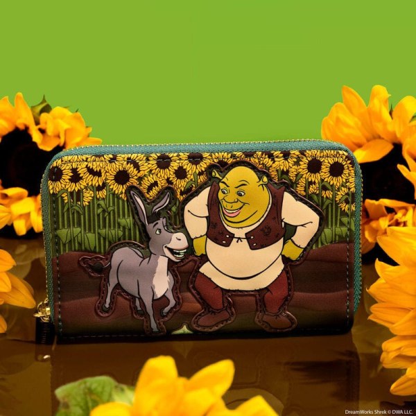 Dreamworks by Loungefly Shrek & Donkey Zonnebloemveld Portemonnee