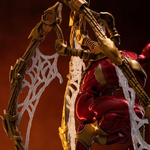 Marvel beeldje Deluxe Art Scale 1/10 Spider-man Iron Armor Comics (CCXP Exclusief 2024) 24 cm