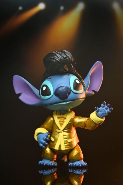 Lilo & Stitch Ultimate Gold Suit Elvis Stitch beeldje 18 cm
