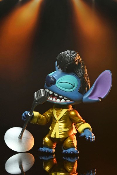 Lilo & Stitch Ultimate Gold Suit Elvis Stitch beeldje 18 cm