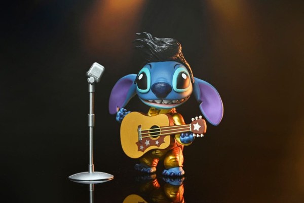 Lilo & Stitch Ultimate Gold Suit Elvis Stitch beeldje 18 cm