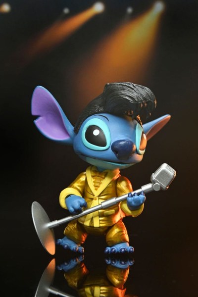 Lilo & Stitch Ultimate Gold Suit Elvis Stitch beeldje 18 cm