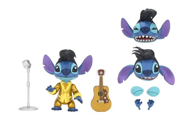 Lilo & Stitch Ultimate Gold Suit Elvis Stitch beeldje 18 cm