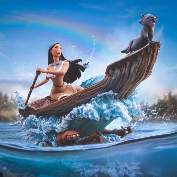 Disney beeldje 1/10 Art Scale Pocahontas 23 cm
