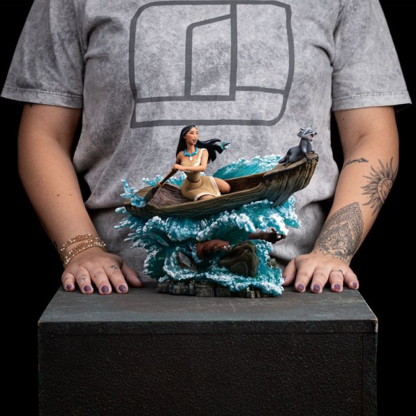 Disney beeldje 1/10 Art Scale Pocahontas 23 cm