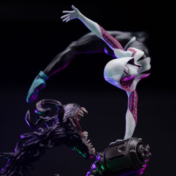 Spider-Man vs Villains beeldje 1/10 Art Scale Ghost Spider Diorama 34 cm