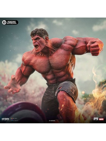 Marvel beeldje 1/10 Art Scale Red Hulk 23 cm