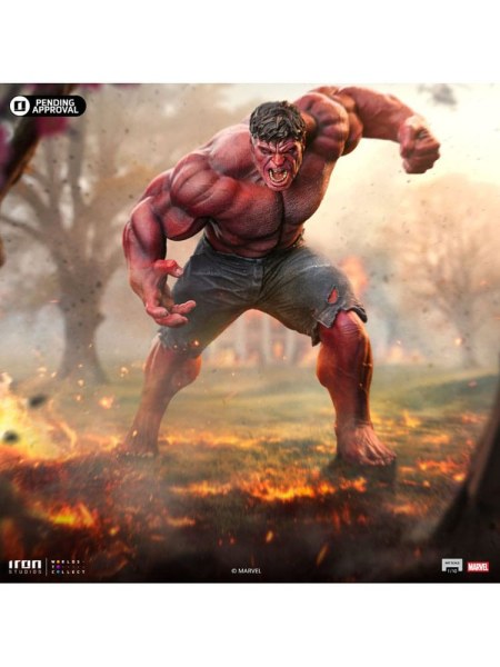 Marvel beeldje 1/10 Art Scale Red Hulk 23 cm