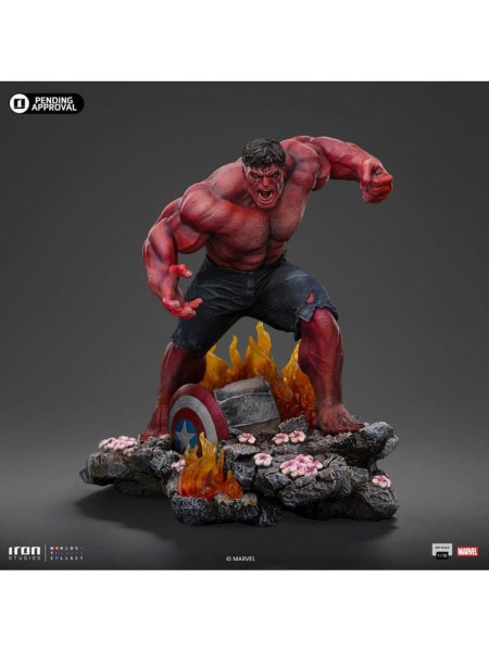 Marvel beeldje 1/10 Art Scale Red Hulk 23 cm