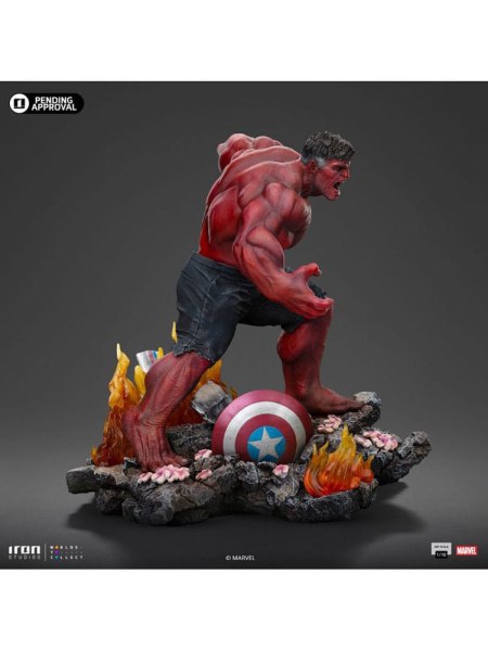Marvel beeldje 1/10 Art Scale Red Hulk 23 cm