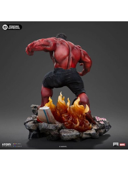 Marvel beeldje 1/10 Art Scale Red Hulk 23 cm