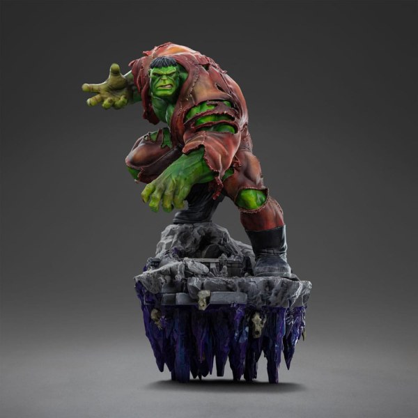 Marvel beeldje 1/10 BDS Art Scale Infinity Gauntlet Hulk Deluxe Diorama 32 cm