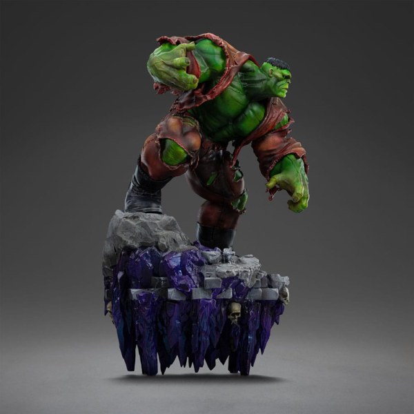 Marvel beeldje 1/10 BDS Art Scale Infinity Gauntlet Hulk Deluxe Diorama 32 cm