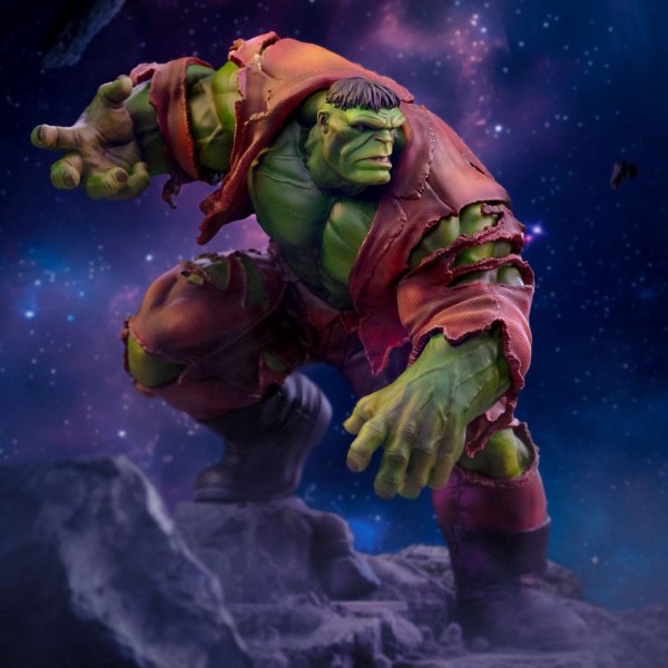 Marvel beeldje 1/10 BDS Art Scale Infinity Gauntlet Hulk Deluxe Diorama 32 cm