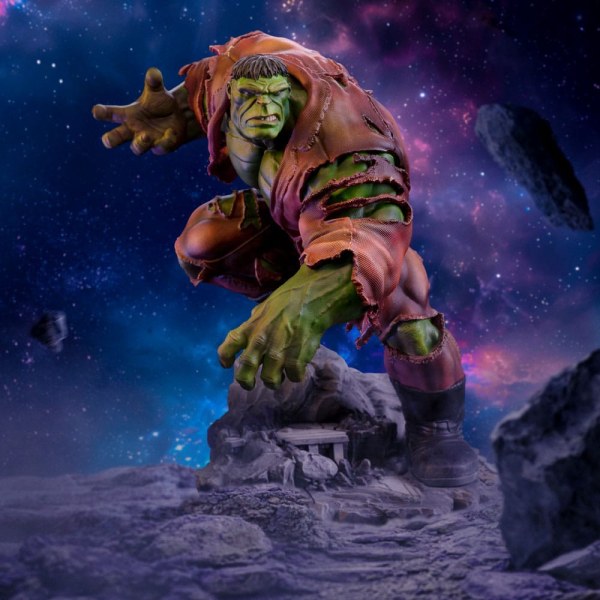 Marvel beeldje 1/10 BDS Art Scale Infinity Gauntlet Hulk Deluxe Diorama 32 cm