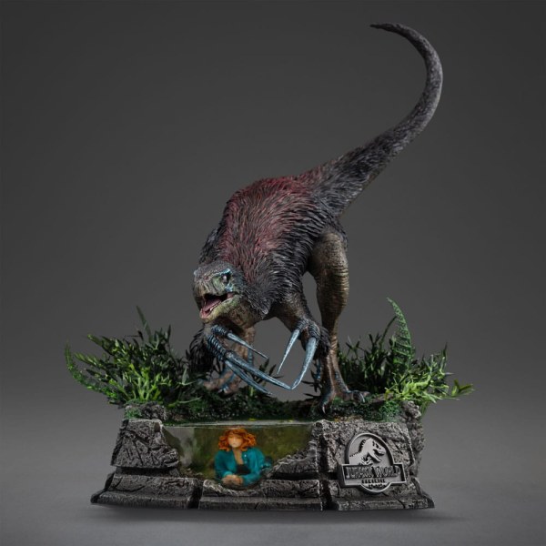 Jurassic World: Dominion beeldje 1/20 Demi Art Scale Therizinosaurus 29 cm