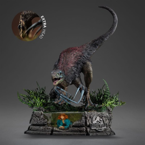 Jurassic World: Dominion beeldje 1/20 Demi Art Scale Therizinosaurus 29 cm