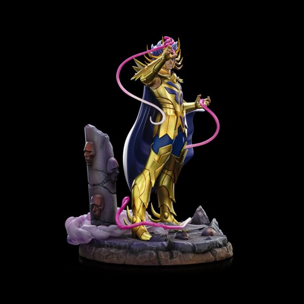 Saint Seiya beeldje 1/10 Art Scale Kanker Dodenmasker 23 cm