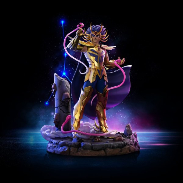 Saint Seiya beeldje 1/10 Art Scale Kanker Dodenmasker 23 cm