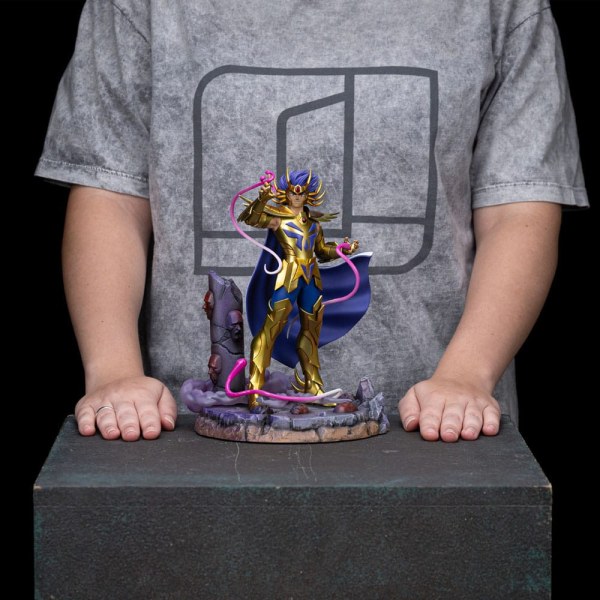 Saint Seiya beeldje 1/10 Art Scale Kanker Dodenmasker 23 cm