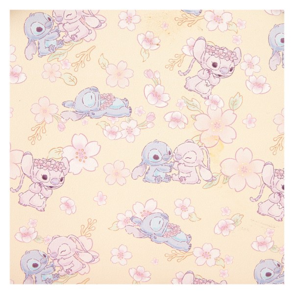 Stitch & Angel Cherry Blossom Mini Rugzak - DISNEY LOUNGEFLY