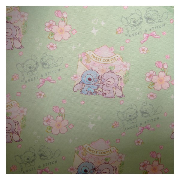 Stitch & Angel Cherry Blossom Mini Rugzak - DISNEY LOUNGEFLY