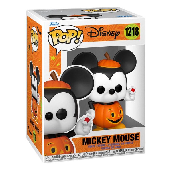 Disney Halloween POP! 1218 Vinyl Figuur Mickey Trick or Treat 9 cm
