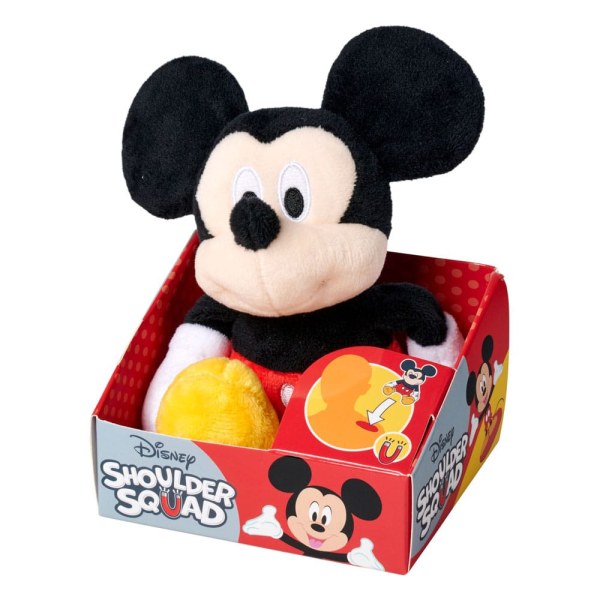 Disney pluche Mickey Schouderruiter 12 cm